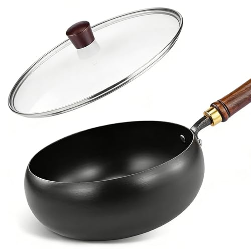 Wok para estufa eléctrica 28 cm con tapas