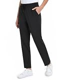 IESOCO Petite Pants for Women 24'/26' Stretch Ankle Pants for Golf Travel