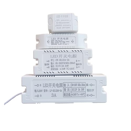 Ballast 12V pour bande lumineuse et transformateur 24V de miroir maquillage