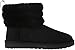 UGG Women's Fluff Mini Quilted Boot, Black, 8