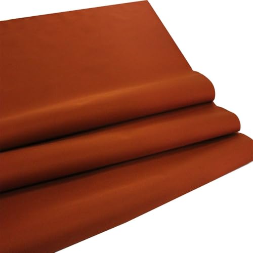 Mybecca Waterproof Canvas Marine Fabric 600 Denier Indoor/Outdoor PU Backing UV Protector Rust 10 Yards