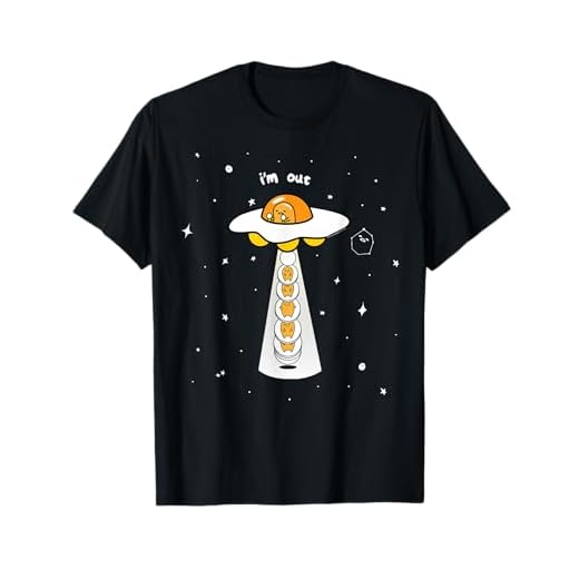 Gudetama Spaced Out Tee Shirt