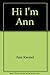 Hi, I'm Ann