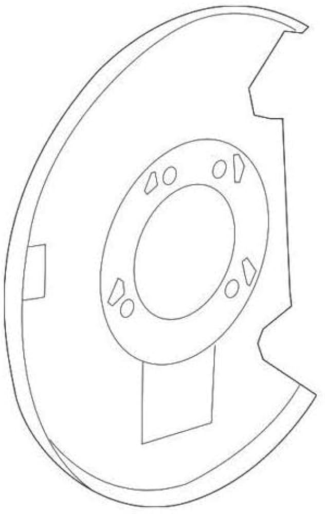 Amazon.com: Generic OEM Genuine Splash Shield 84926922 : Automotive