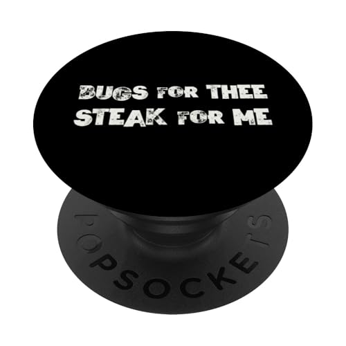 Eating Bugs Political Anti-globaliste Ruling Class Bug Eating Bugs PopSockets PopGrip Adhésif