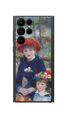 ClearView(�N���A�r���[) �T���X�� Galaxy S22 Ultra�p �w�� �ی� �t�B���� ���� �v�����g ���m���[�� ��l�̎o���i �s�G�[�����I�[�M���X�g�E���m���[�� Pierre-Auguste Renoir �j