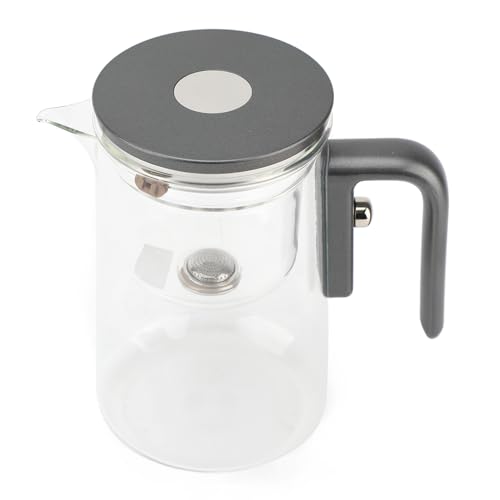 Théière Eujgoov verre doseur et infuseur à piston pour préparation précise