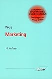  Marketing von Hans Christian Weis (2001) Taschenbuch