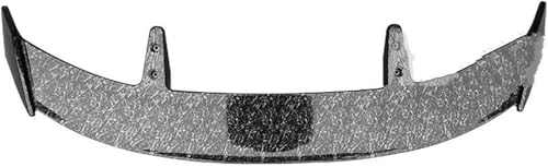 Aileron latéral de voiture en ABS noir pour coffre de Golf MK 2006-2021