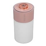 Fabater Diffusore di Oli Essenziali, Macchina per L'aria Profumata Intelligente da 300 Ml per la Casa, Vaporizzatore Umidificatore per Oli Profumati con Timer, Luce Ambientale (PINK)