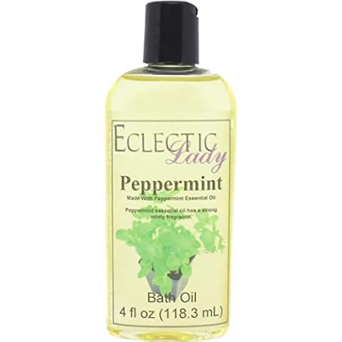 Eclectic Lady Peppermint Bath Oil 4 oz Cover