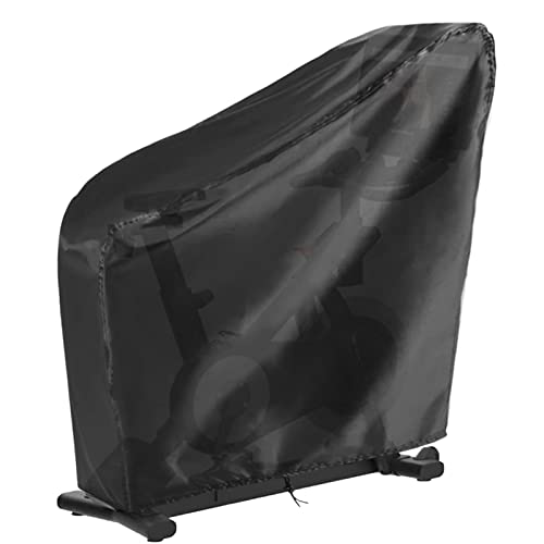 Rilime Folding Exercise Bike Cover 54"L x 24.8"W x 54"H Black by Rilime - Used condition - US$16.87