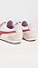 PUMA Women's Arizona Retro Sneakers, PUMA White/Red Glamour/Gum, 8 Medium US