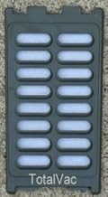 Electrolux Upright After Filter & Plastic Retainer - Generic 2 Pack