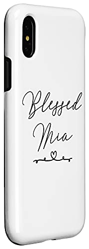 Iphone X/Xs Blessed Mia Case #TOP2
