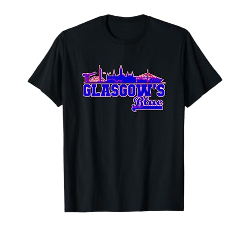 Glasgow es azul. azul de Glasgow Camiseta