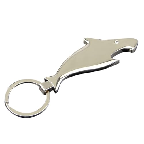 Porte-clés voiture décapsuleur 2-en-1 pendentif sac requin
