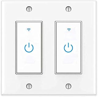 Smart Switch WiFi Wall Light Switch Compatible with Alexa, Google Assistant and IFTTT