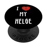 Amo Helge Nome Divertente PopSockets PopGrip Adesivo