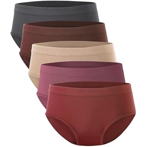 BAMBOO COOL Womens Underwear, 5-Pack S Cover