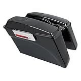 YFYFY Motorrad-Satteltasche, 12,7 X 17,8 cm, Lautsprecherdeckel Für Harley Touring Road King Electra Street Glide 1993–2013 2012 1994