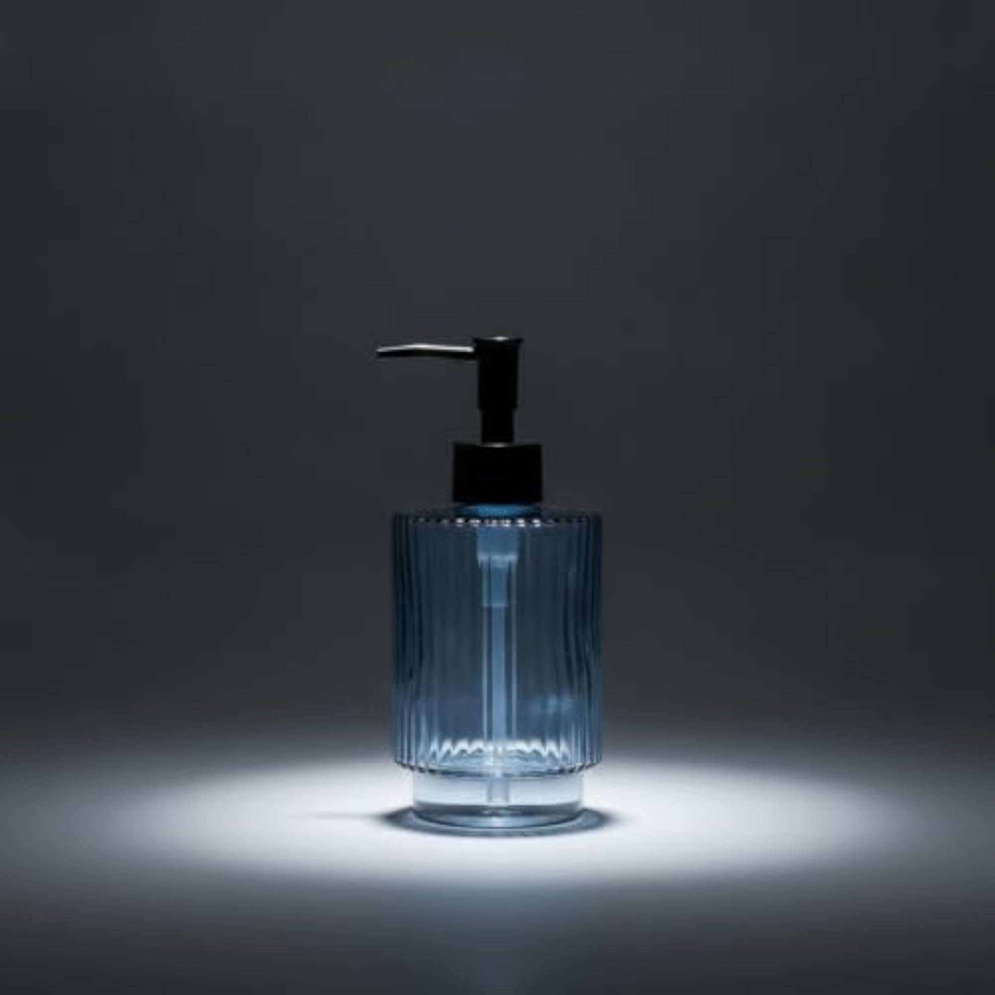 Waterproof Clear Glass Lotion Pump Bottle