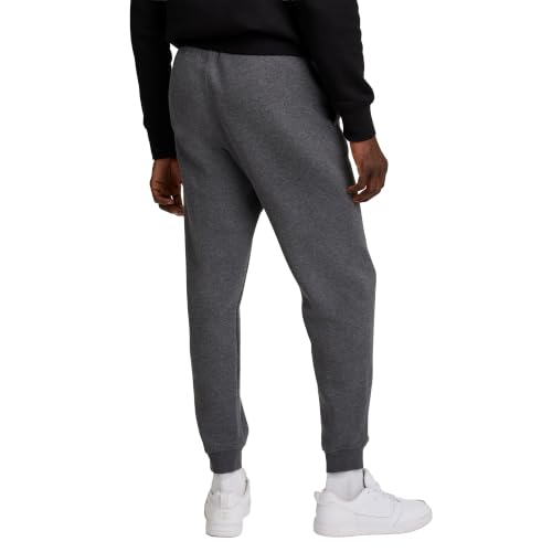 Champion Men's Powerblend Fleece Joggers, C Logo, Original Granite Heather, Small - image 2