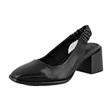 Bout en amande Aerosoles Escarpins Altona pour femme, Cuir noir brillant, 38 EU