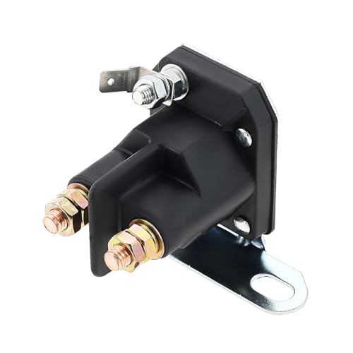 Interruptor de relé solenoide para solucionar fallos de arranque en cortacésped 7