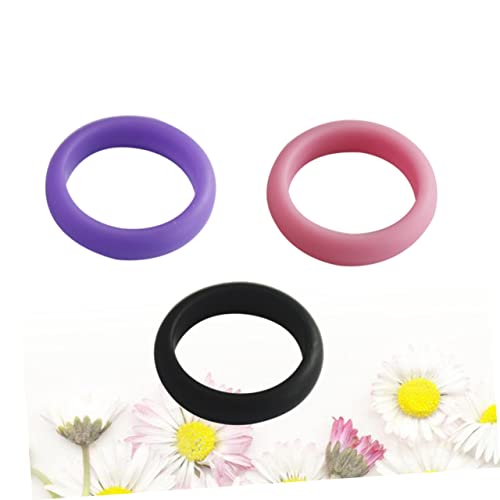 3 anillos flexibles de silicona para ejercicio y uso diario miniatura 5