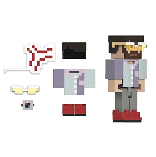 Mattel Minecraft Minecraft Game, Rougarou and Anger Vein, Creator Series Action Figures and Accessories Expansion Pack - Image 2