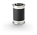 Produktbild Graf von FABER-CASTELL 118520 - Stiftehalter Epsom Schwarz, rund, aus platinierten Metallteilen ummantelt mit Leder
