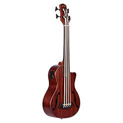 Ukulélé Ukulélé 30 Pouces Pan Coupé U-bass En Bois Électrique Basse Acoustique Ukulélé Ukelele Intégré Eq Tuner Avec… - Les Beatles, Paul McCartney, John Lennon, RIngo Starr, George Harrison
