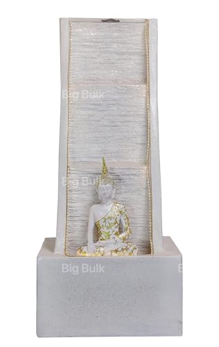 Image of Big Slate Buddha for Living Room Home Decor Garden Decoration and Drawing Room Indoor Fountain Outdoor Home Decor(100 cm X 45 cm X 45 cm)