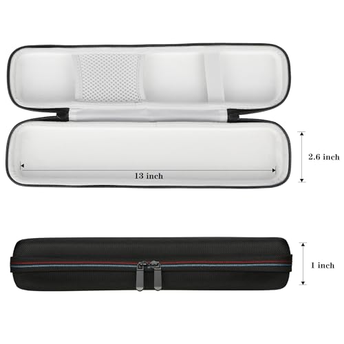 Umbrotiger Scanner Travel Case Compatible with Brother DS-640, DS-740D, DS-720D, DS-940DW, Doxie Go SE Duplex Compact Mobile Document Scanner Storage Bag (Black) - Thumbnail 2