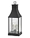 Hinkley Beacon Hill Large Pier Mount Lantern, Museum Black