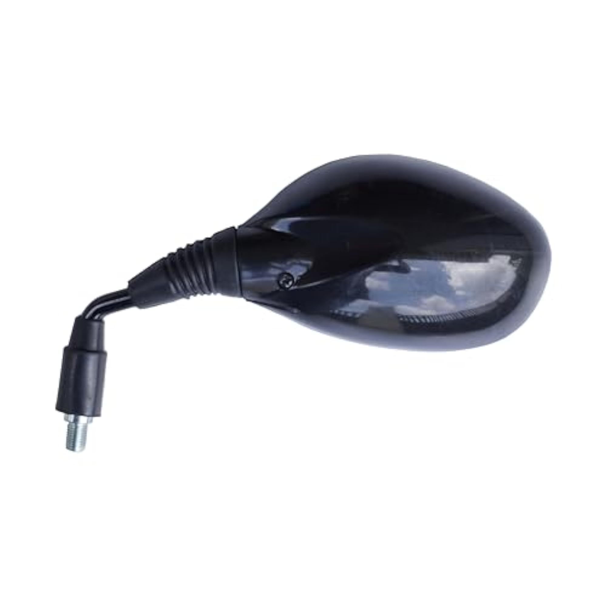 MR752L Side View Glass Rear View Mirror Compatible For Hero Passion Pro