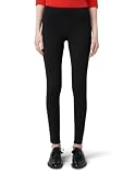 Hue Women's Ponte Leggings, Black, Medium