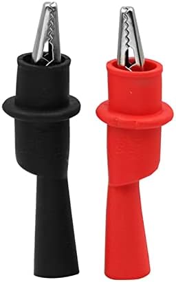 Lightweight Insulated Full Protective Multimeter Clamp Probe Clips 1000W 10A Rubber & Metal Made multimeter Test Leads Probes — 사진 7