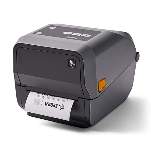 ZEBRA ZD620t 300 dpi Thermal Transfer Desktop Printer - Ethernet, Bluetooth, Serial, USB Connectivity - 6 IPS, Print Width 4 in, ZD620 Barcode Label Printer - ZD62043-T01F00EZ YKGAV (Renewed)