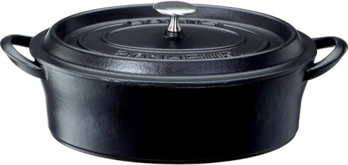 ボン・ボネール ココットオーバル 26cm ブラック イシガキ産業 ボン・ボネール ココットオーバル 26cm [ブラック] (鍋