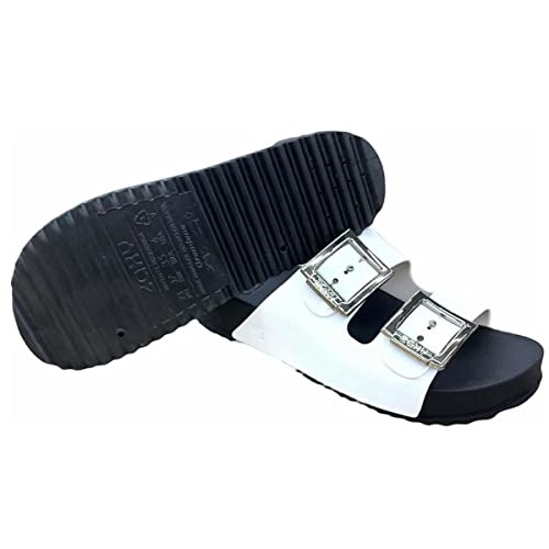 Sandália Partner III, Zaxy, Feminino, Preto/Branco, 37