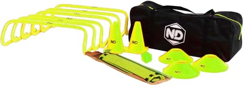 Tubsalah 20ft Adjustable Agility Ladder With Carry Bag – Football Training Equipment & Speed Ladder For Soccer, Basketball – Agility Training Equipment For Footwork Drills (2Pack - View #8