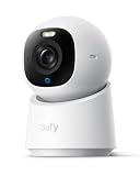 Kamera wewnętrzna eufy E30, najnowsza generacja, kamera bezpieczeństwa 4K UHD, 360 stopni obrotu i pochylenia, noktowizor w kolorze, automatyczne śledzenie ludzi/zwierząt, kompatybilny z Homekit