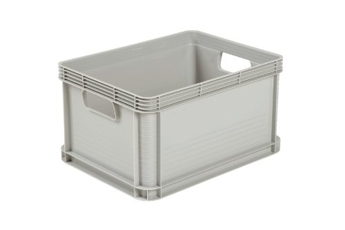 keeeper Heavy Duty Plastic Stacking Industrial Euro Storage Containers Boxes Crates! 5 Sizes -BIG Load Capacity Food Grade 10 Year Guarantee! (6, 20 Litre - L400 x W300 x H220mm)