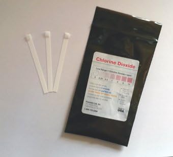CZD Diox LL10 D 01 / Chlorine Dioxide for small quantities (0-10 ppm) - 50 test strips
