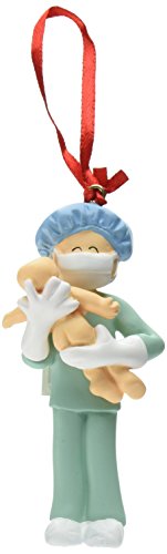 Ornament Central OC-140 Midwife or New Father Obstetrician Figurine