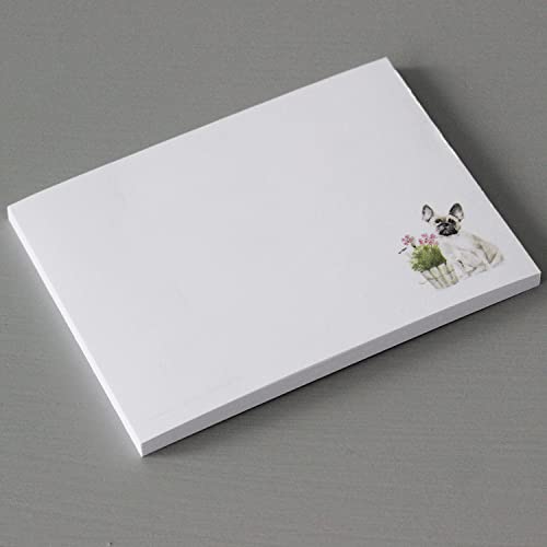 Notes adhésives bouledogue français 10x7cm pour ne plus oublier vos tâches importantes