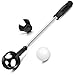 Golf Ball Retriever, Stainless Telescopic Extendable Golf Ball Retriever for Water w/Golf Ball Pick Up Retriever Grabber Claw Sucker Tool, Golf Gift for Men, Length: 6.56 ft / 2 m, Weight: 7 Oz