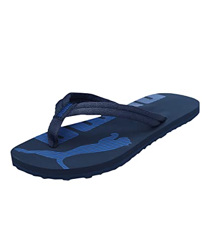 Puma Unisex Adult Epic Flip V2 Dark Denim-Palace Blue Leather Sandal-5 Uk (36024840)